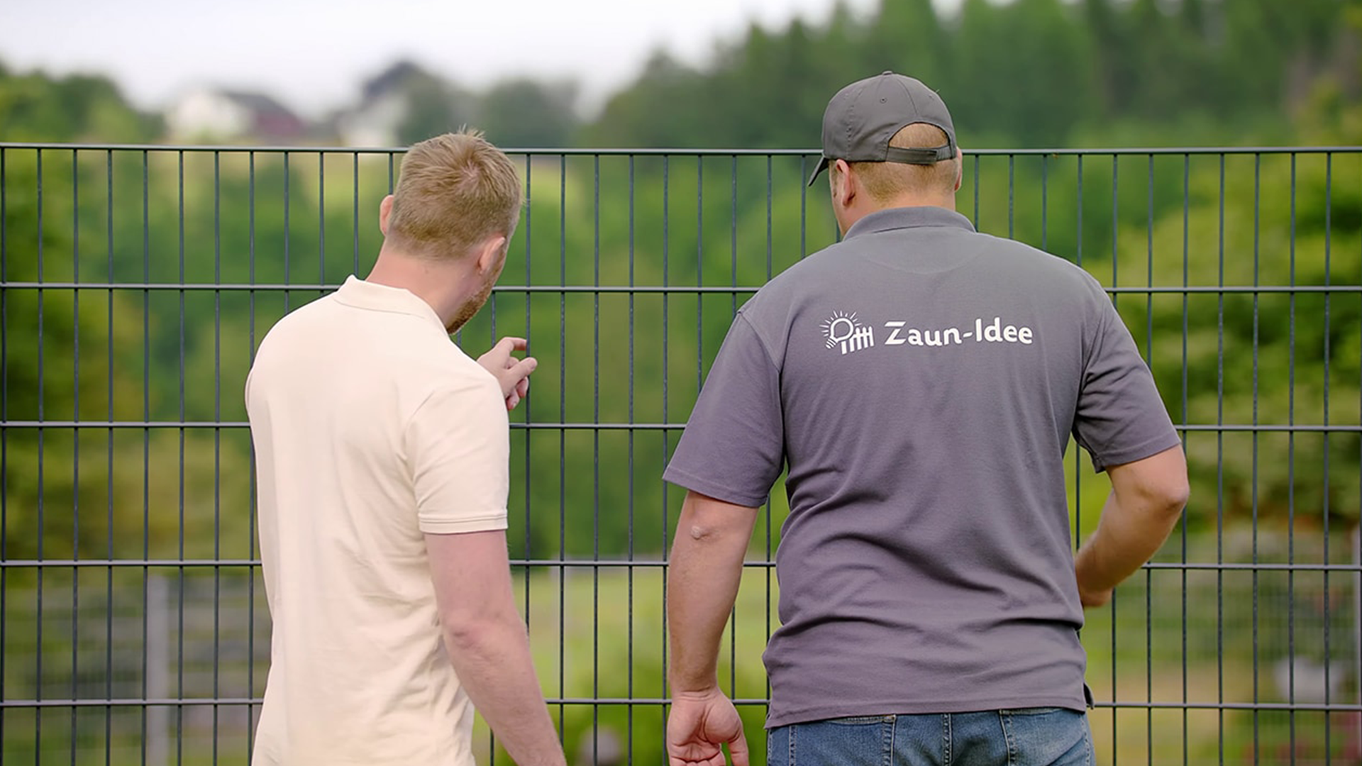 Montage von Zaun-Idee