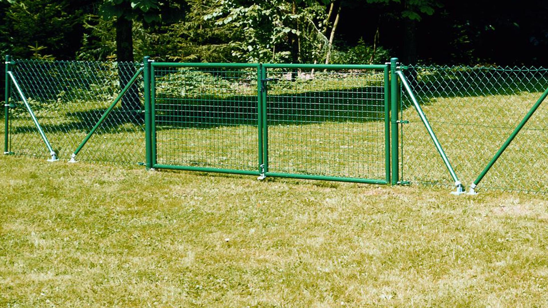 Wellengitter-Doppeltor