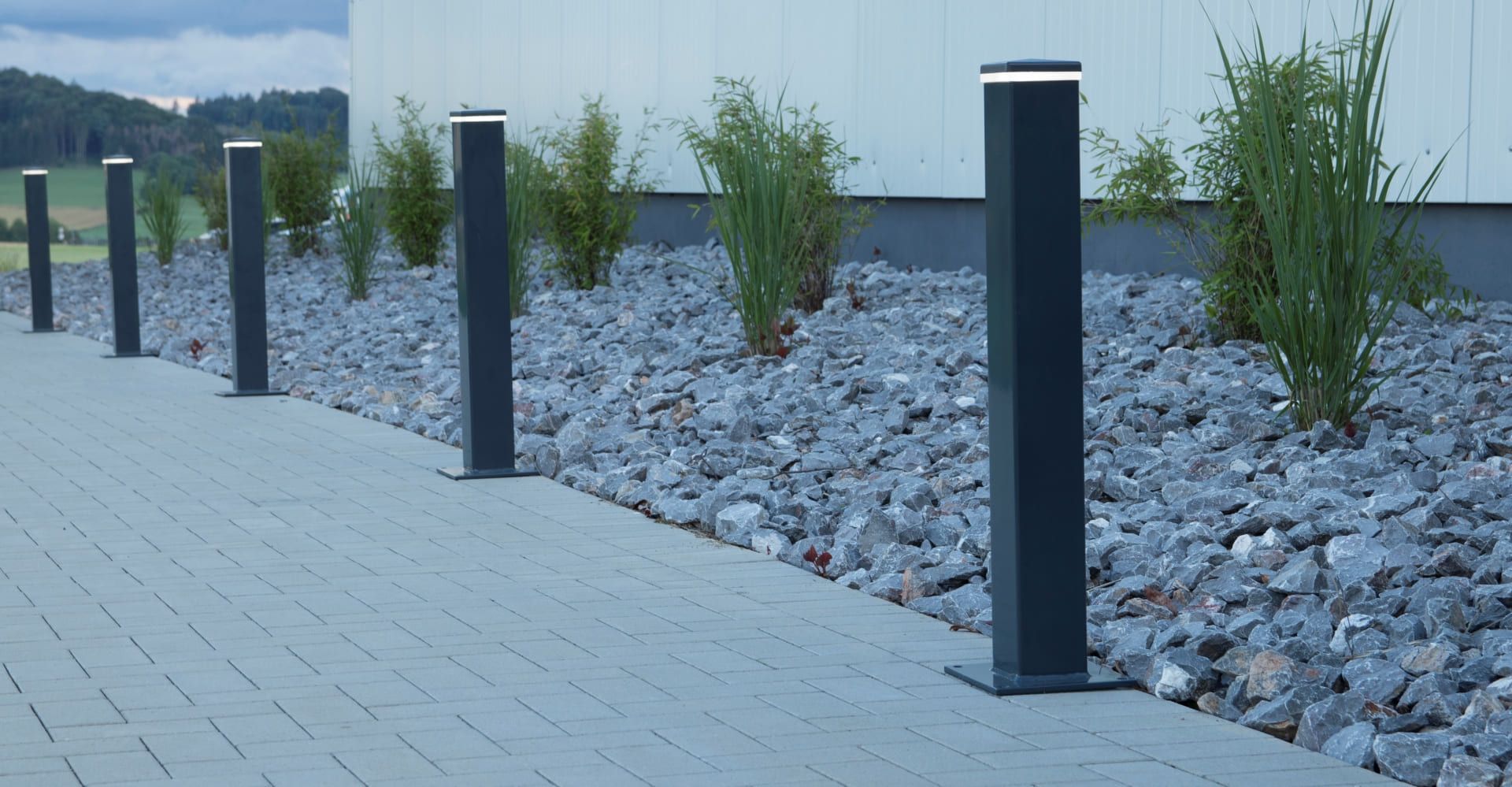 Beleuchtung eines Weges